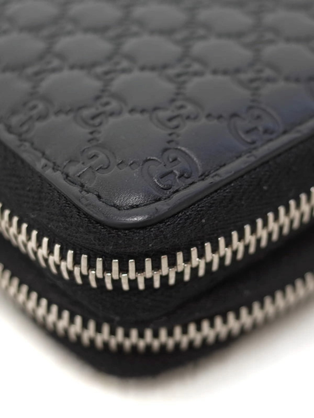 Gucci Travel Wallet Zipper ssima Round Long - Picture 6 of 9